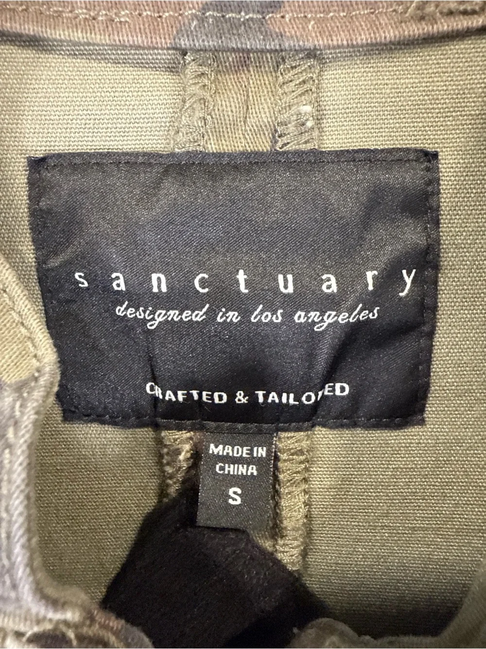Sanctuary Kids Camo Jacket - Olive & Brown
